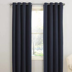 NWT Navy Room Darkening Thermal Curtains
